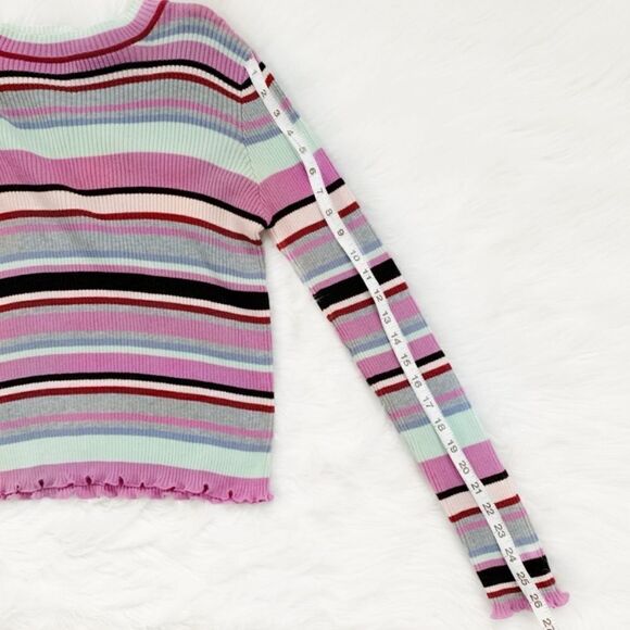 Pink  Striped Sweater! - Picture 5 of 9